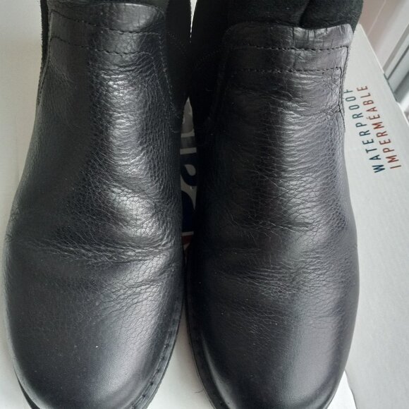 Pajar Karen Black Shearling Lined Boots Sz 38 US 7 - 7.5 - RUN LARGE - FITS SZ 8 - Picture 9 of 16